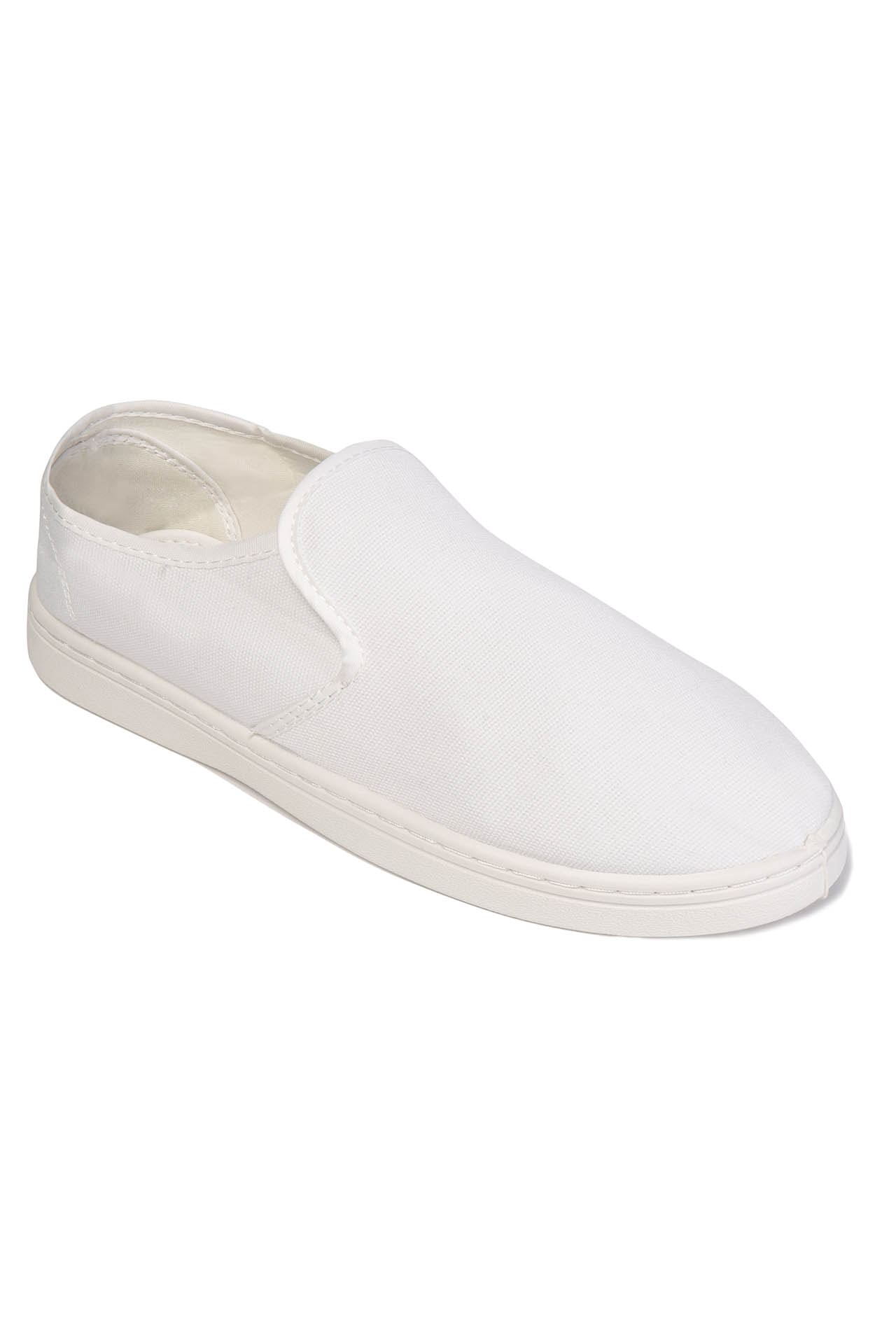 5040085 Слипоны на резинке белые  Медицинская обувь  размер 36 Спецодежда 