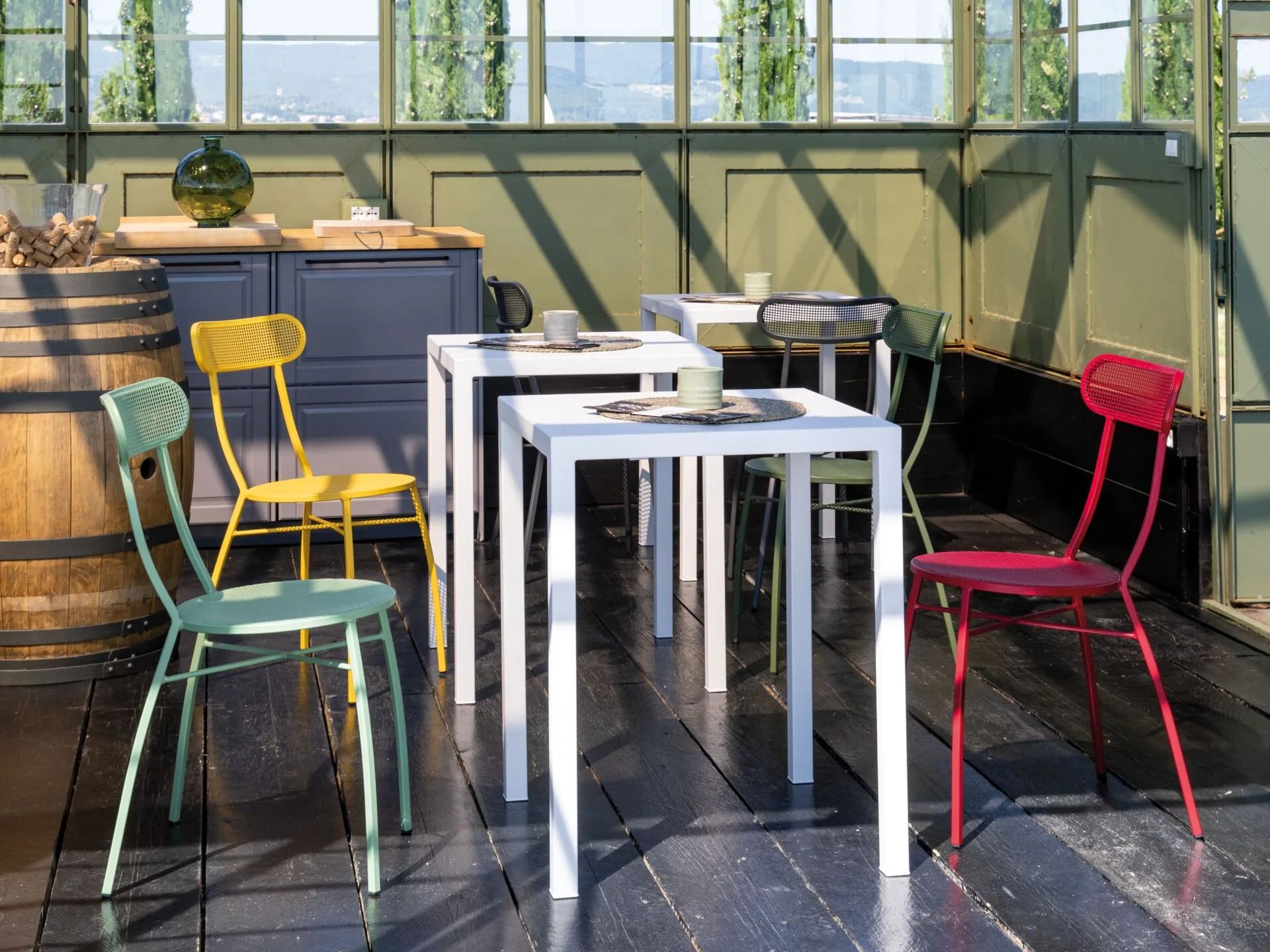 Металлический штабелируемый стул Vermobil Привет ARCH-00018116 - Вид №3