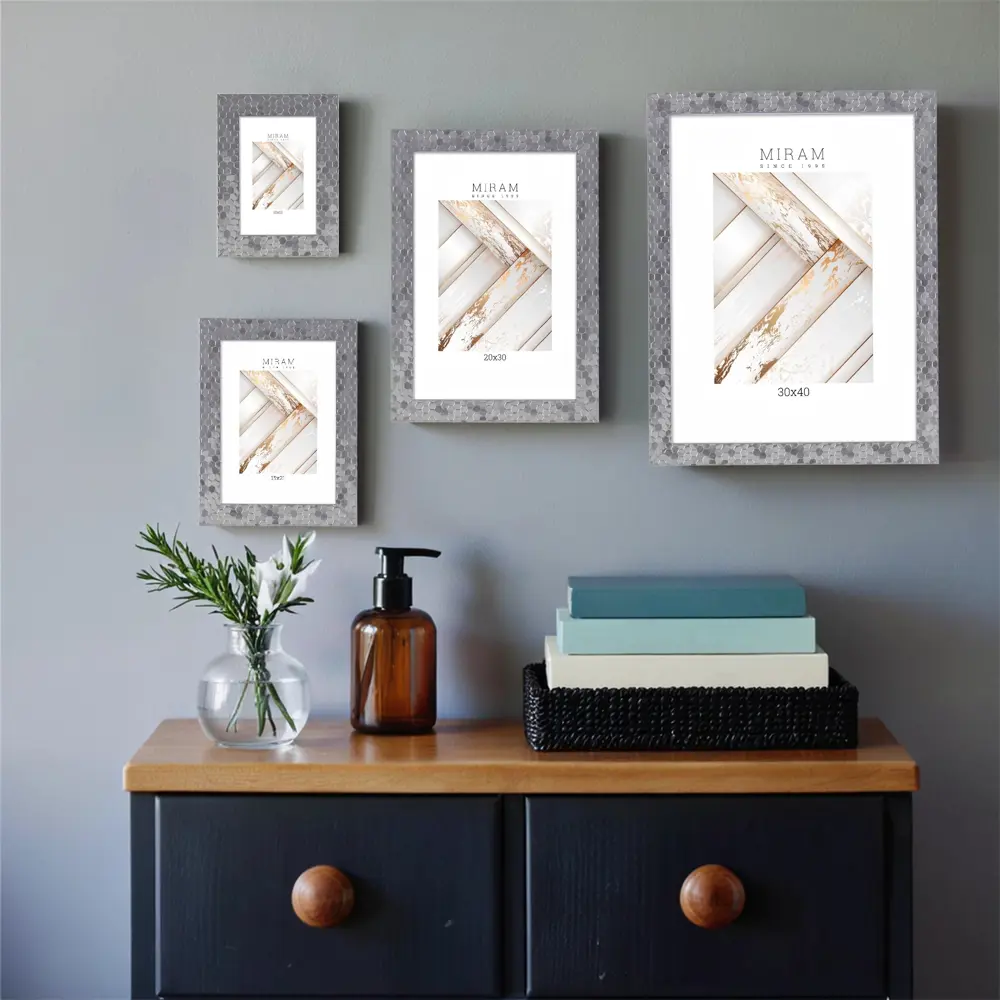 Фоторамка Мирам 10×15 см серебристая пластиковая для интерьера 89422779 STLM-1576717 - Вид №2