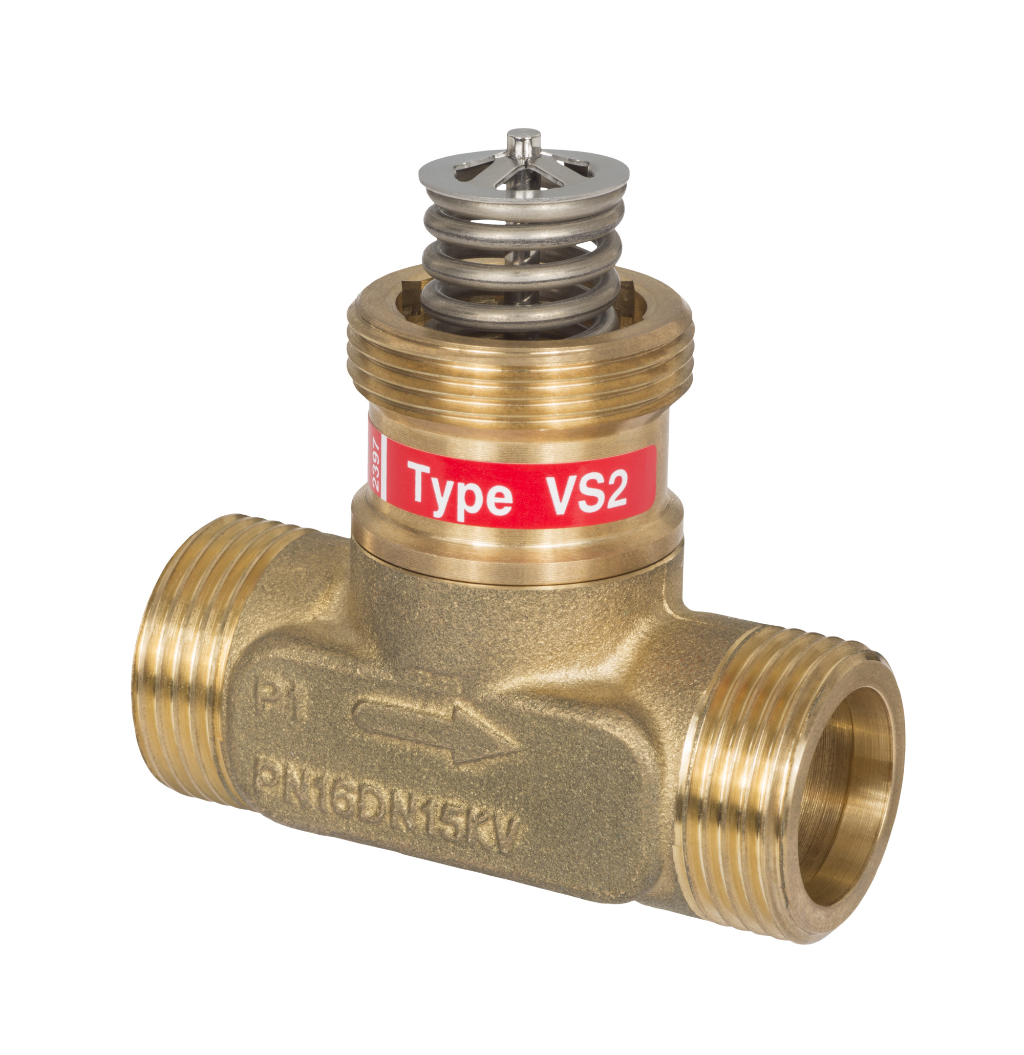 Danfoss Клапан регулирующий проходной VS 2 Комплект фитингов Ду20 с нар.резьб. 003H6903  - Вид №6
