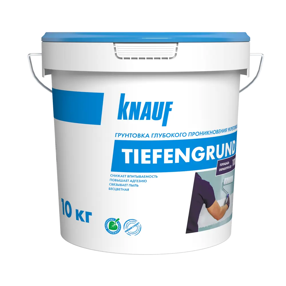 Грунтовка Knauf Тифенгрунд 10 л для идеальной адгезии поверхностей 12756884 STLM-1018577