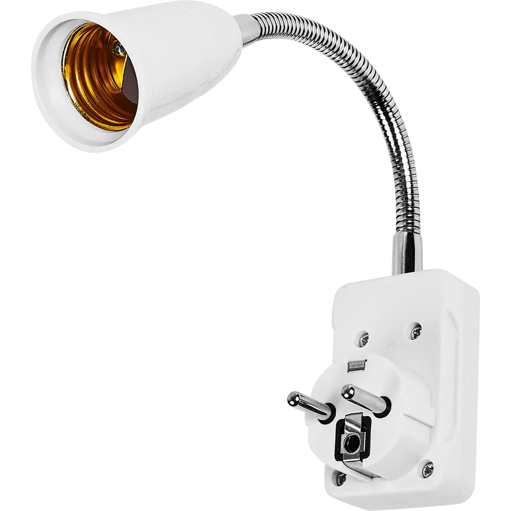 Santreyd — переходник-вилка с выключателем для подключения лампы в розетку 87657885 STLM-1107484