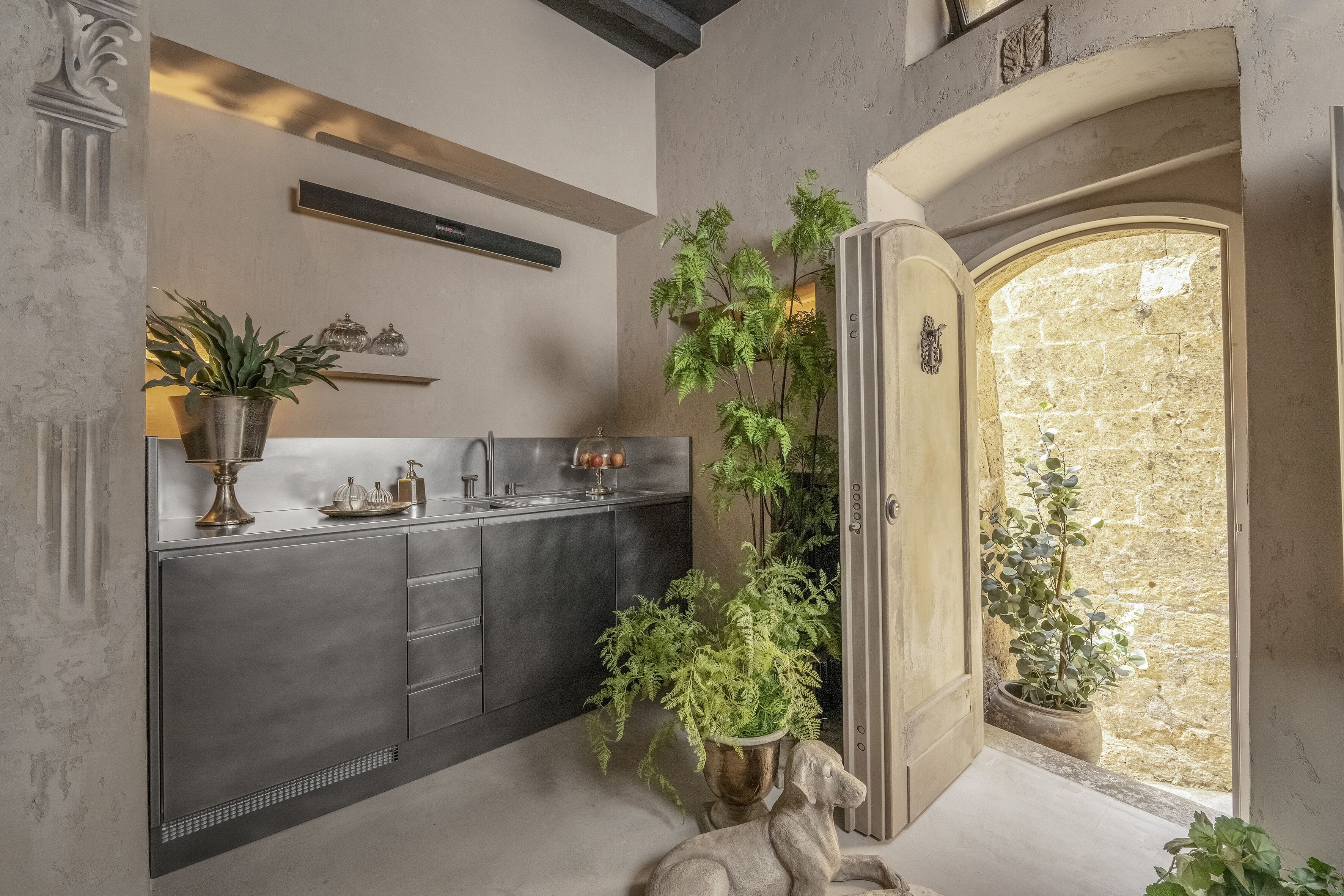 Кухня из нержавеющей стали на заказ ABIMIS ателье ARCH-00083079 - Вид №4