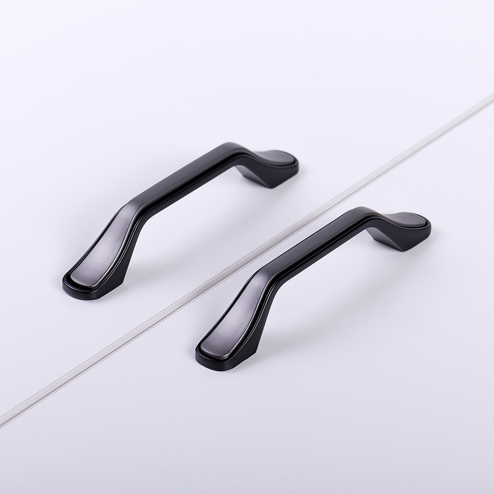 Мебельная ручка  Скоба, 96 мм, графит LJPS0162 Public Steel Россия  - Вид №1