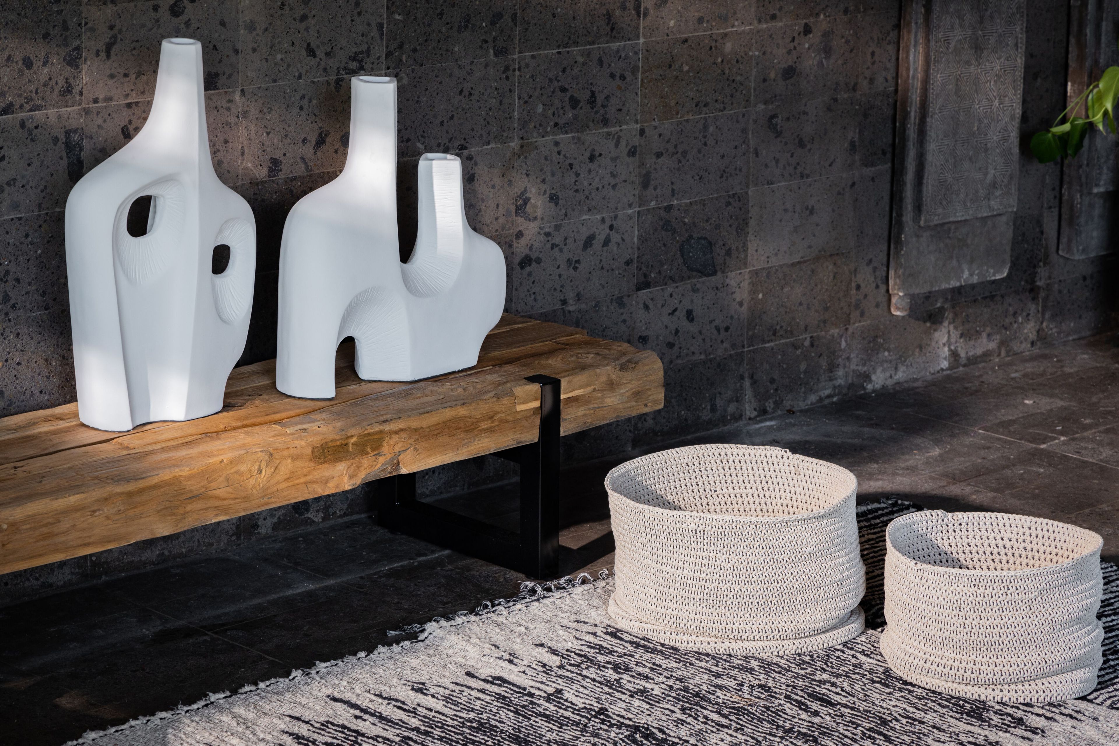 Низкий прямоугольный стол из тикового дерева cbdesign Sauvage ARCH-00049620 - Вид №1