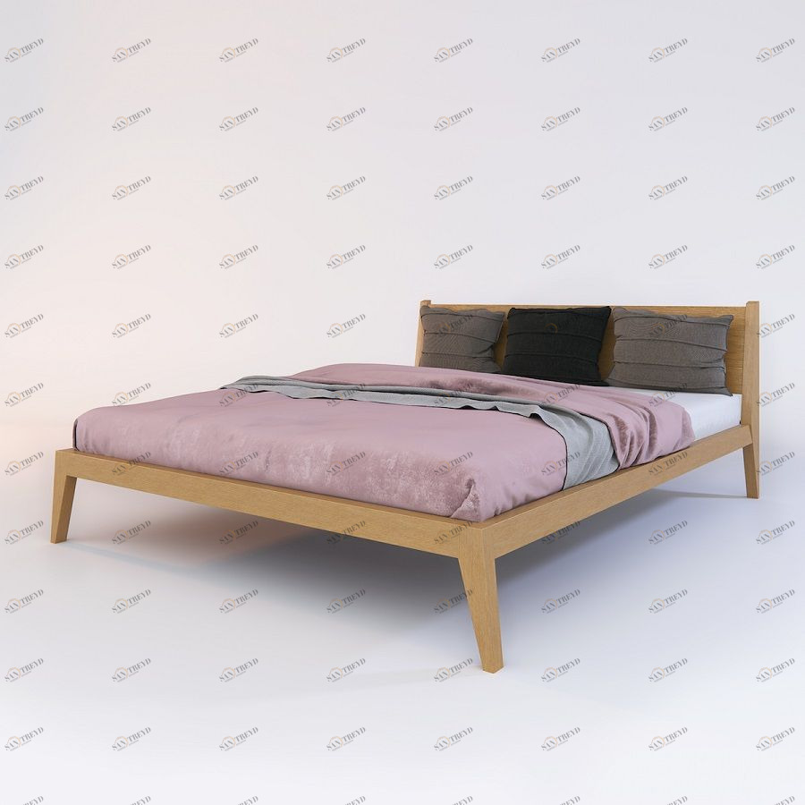 Кровать Fly, дуб, 160 см BraginDesign BR0166M