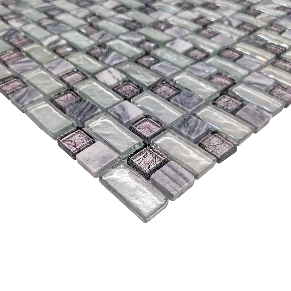 Мозаика стеклянная Old Tjikko 30x30 см цвет серый Santreyd STLM-2033236 - Вид №2