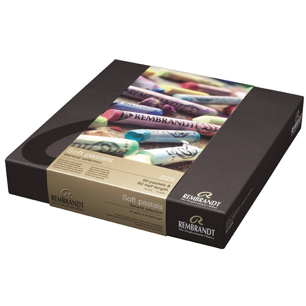 31823160 Набор пастели Rembrandt Мастер 120цв основные 1 и 1/2 картон.упак Royal Talens 