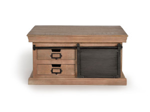 Квадратный журнальный столик из манго