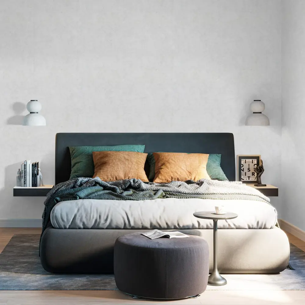 Palitra Life Sumatra - серые флизелиновые обои с текстурой тиснения 89394514 STLM-1458316 - Вид №3