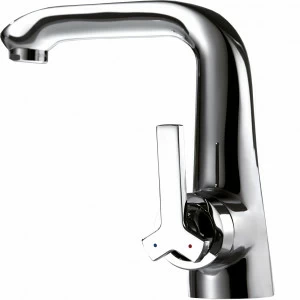 Cмеситель для ванной комнаты на раковину высокий WATERFALL F173107C-1 bravat