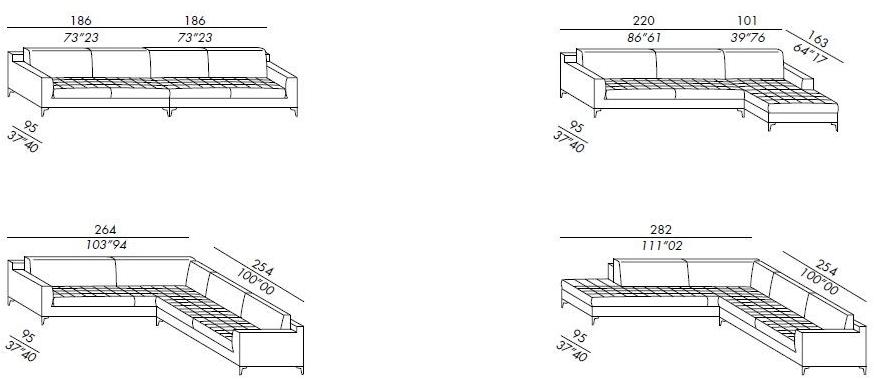 Meridiani Кожаный диван Prince sun-id-1366122 - Вид №5