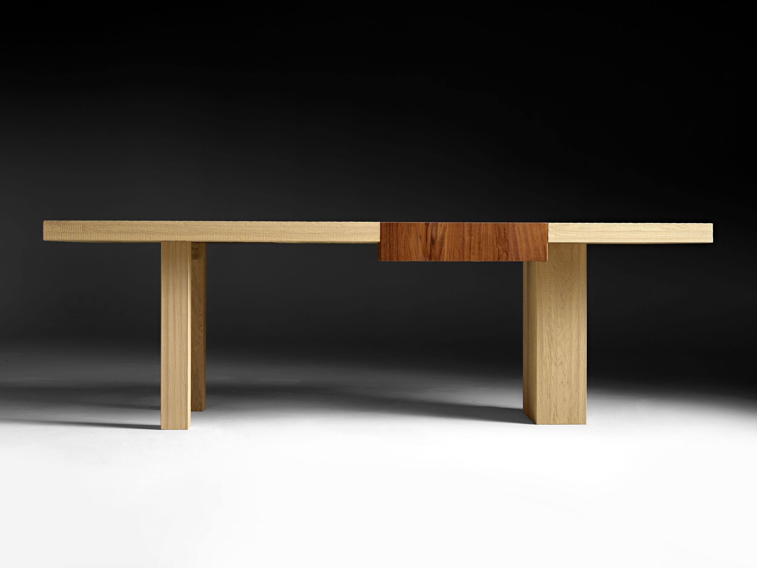 Деревянный прямоугольный стол с ящиком Disegno di Legno только ARCH-00133400 - Вид №8