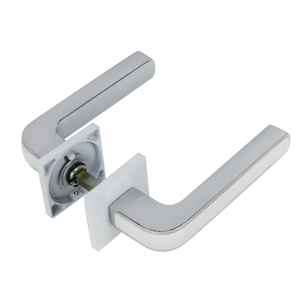 Дверные ручки EDSON EDS-177B-Q2 белые для межкомнатных дверей 85170511 STLM-0059407