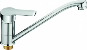 Смеситель для умывальника Rush Victoria VI7135-26 с укороч. поворотным изливом, хром