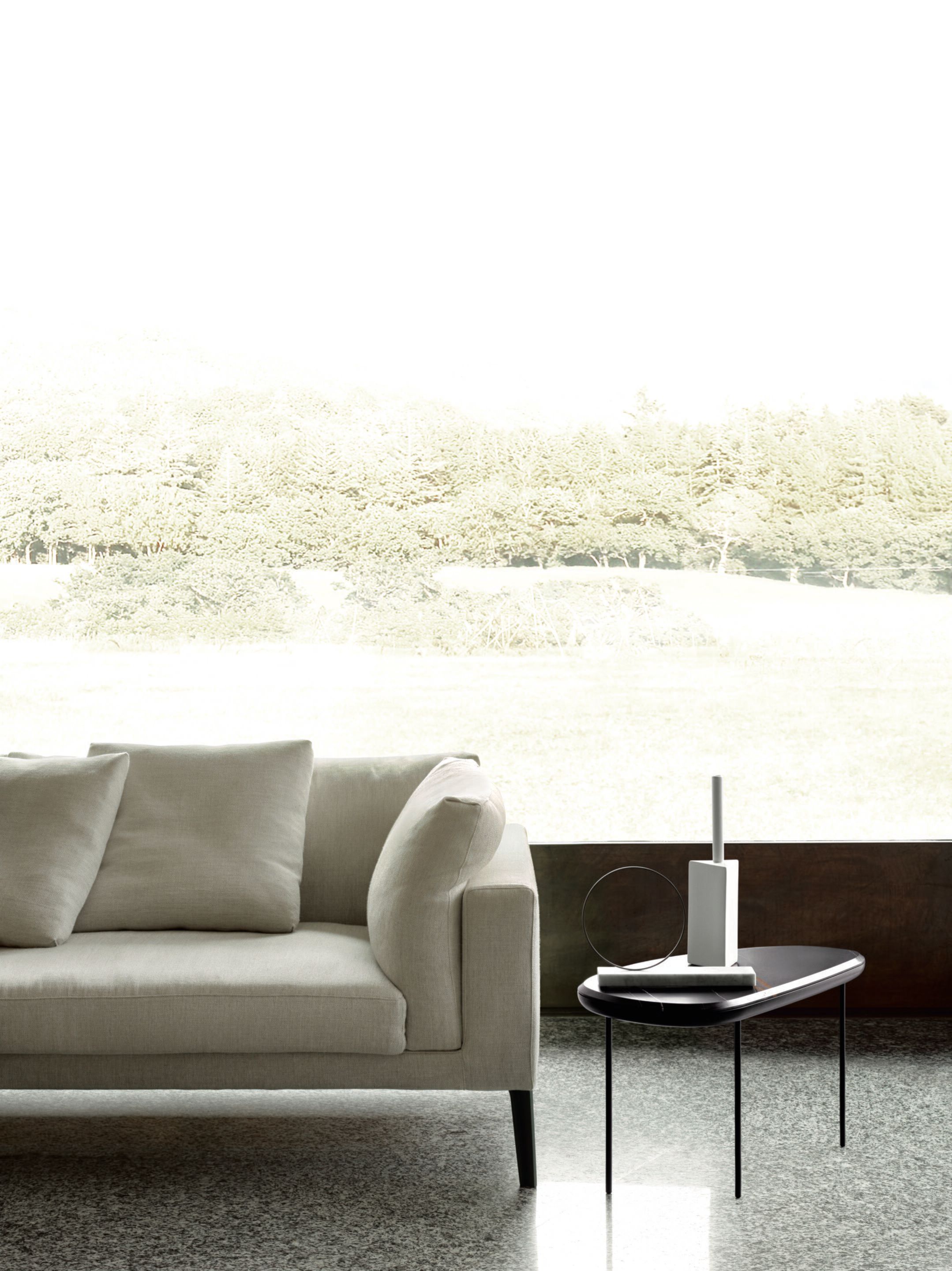 Мраморный низкий журнальный столик Living Divani Pebble ARCH-00016819 - Вид №1