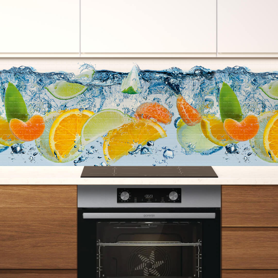 Панель ПВХ 0,3 мозаика Цитрусовый бум STELLA STSR-765 - Вид №1