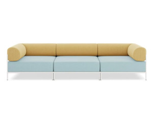 Угловой диван с шезлонгом шириной 3 места