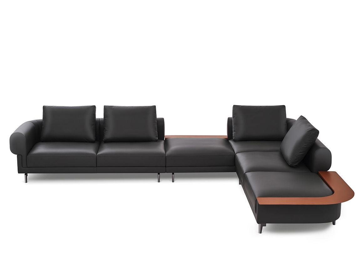 Кожаный модульный диван HC28 maison CARTER ARCH-00144046