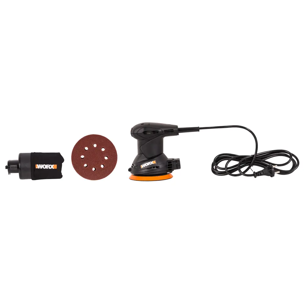 Эксцентриковая шлифмашина Worx WT651 с бесщеточным двигателем 300 Вт 89321121 STLM-1332359 - Вид №8