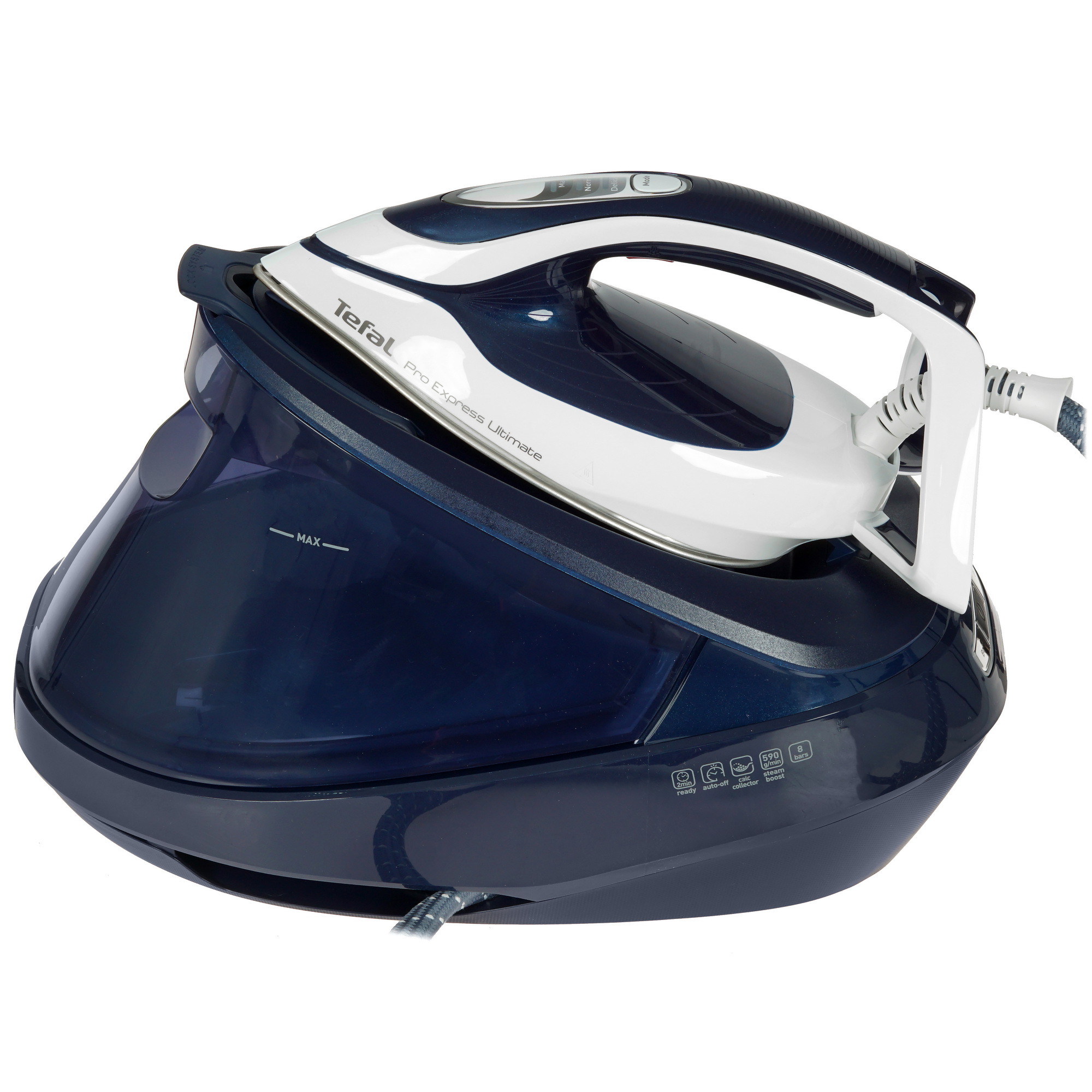 5359897 Парогенератор Tefal Pro Express Ultimate II GV9720E0 белый STDN-0071491 - Вид №3