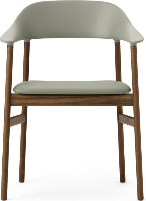 1401055 Herit Обивка кресел Дымчатый Дуб Spectrum Кожа Пыльно-Зеленый Normann Copenhagen  - Вид №1