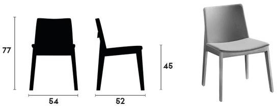 Capdell Стул из ткани Ava sun-id-1400070 - Вид №3