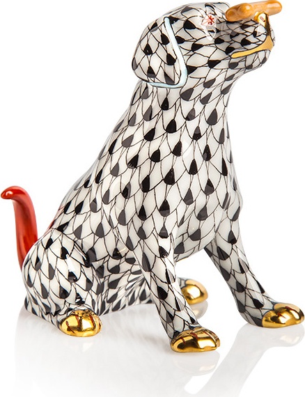 10611089 Herend Фигурка 8,5см "Собака Макс" Фарфор 