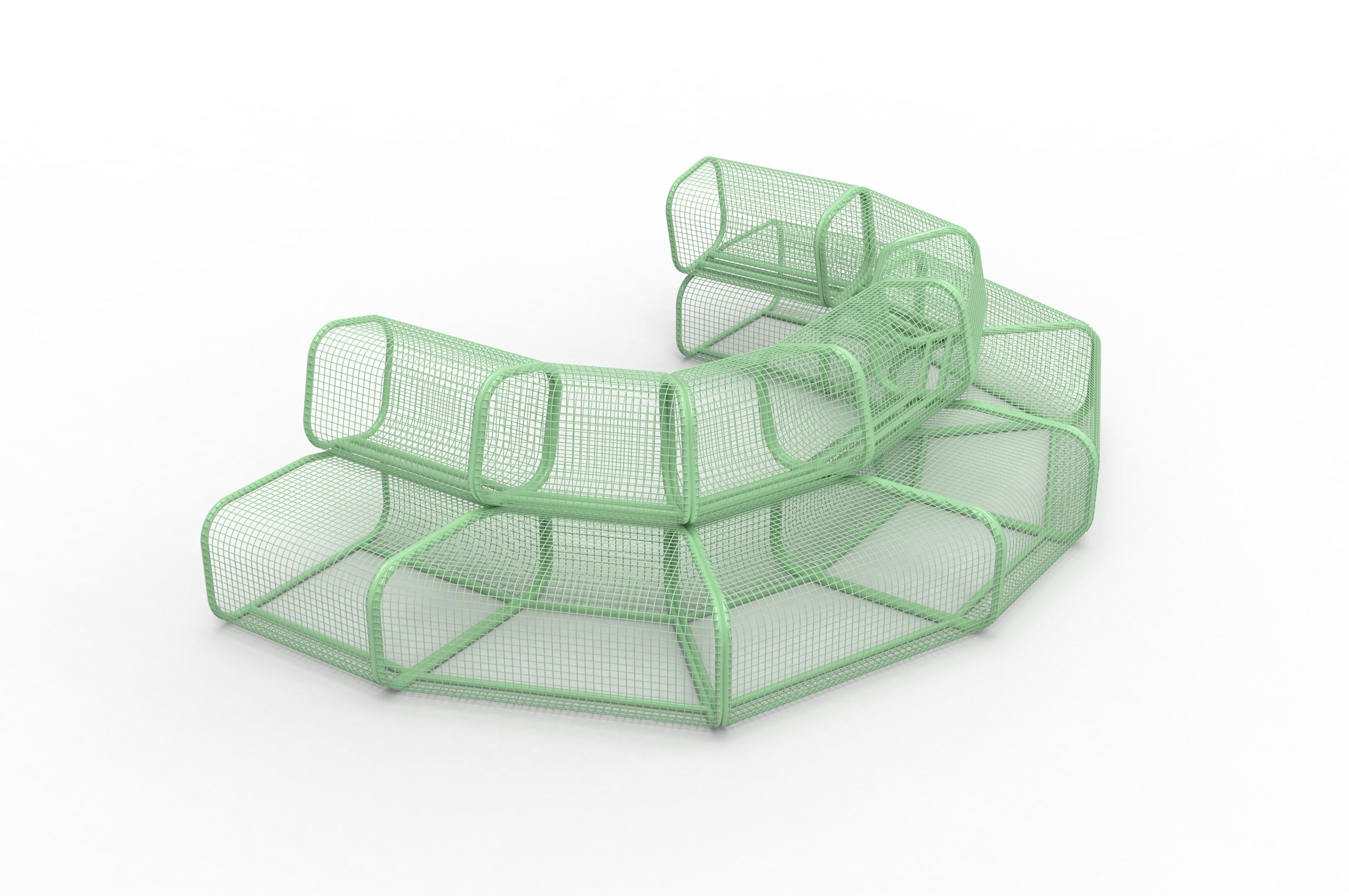 Алюминиевое кресло Nola Industrier CUSHY ARCH-00098818 - Вид №3