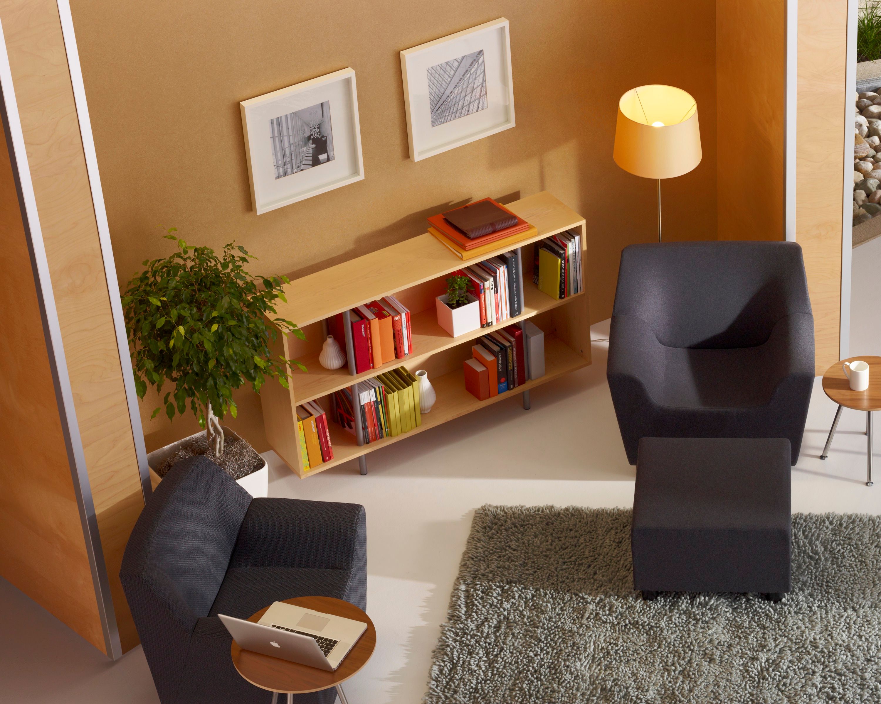 Тканевое кресло с подлокотниками Herman Miller Swoop ARCH-00035301 - Вид №3