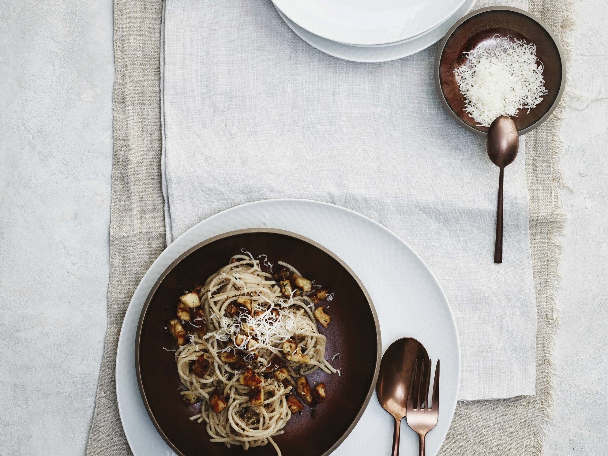 Чайная ложка из нержавеющей стали Sambonet линия Q ARCH-00017553 - Вид №1