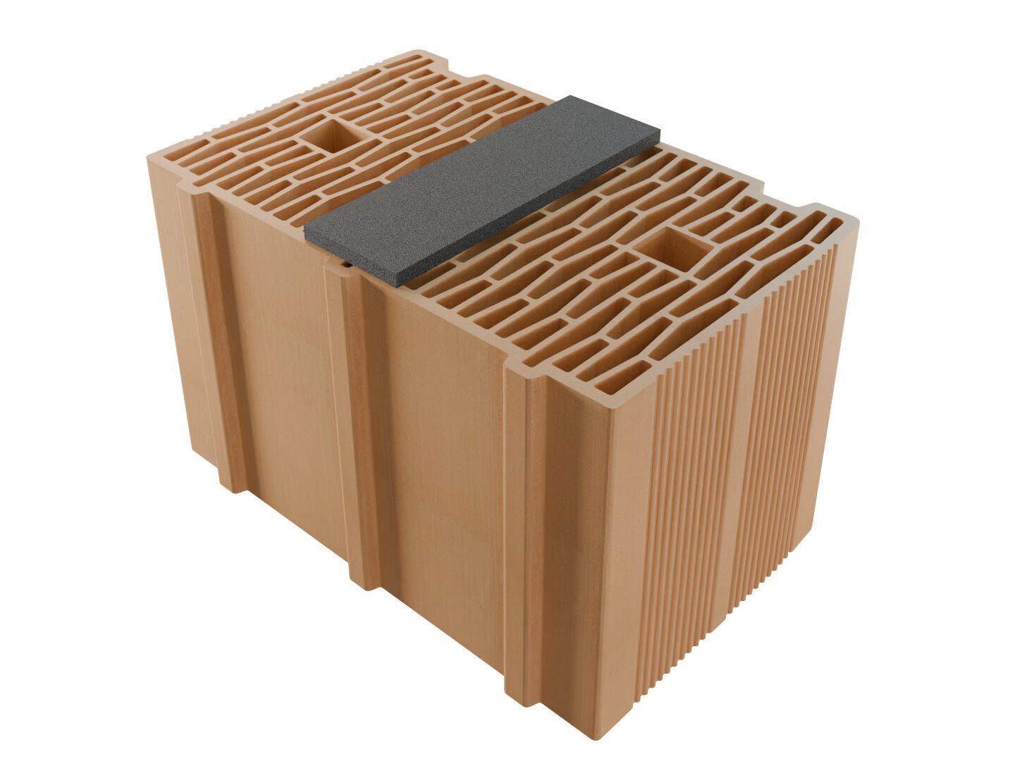 Блок кирпичной кладки SIAI POROTON® 600 тонкие перегородки ARCH-00110475 - Вид №1