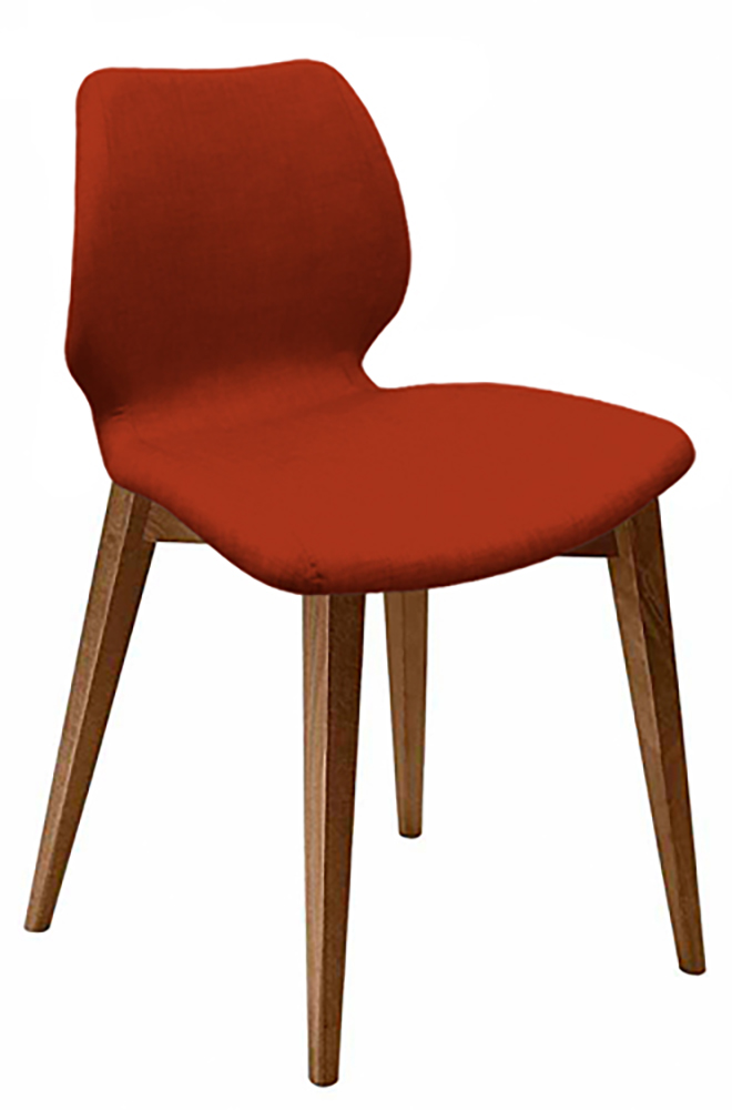 Uni 562M Стул с каркасом из древесины бука, 4 ножки. Обивка из полипропилена. Et al. Uni - Вид №1