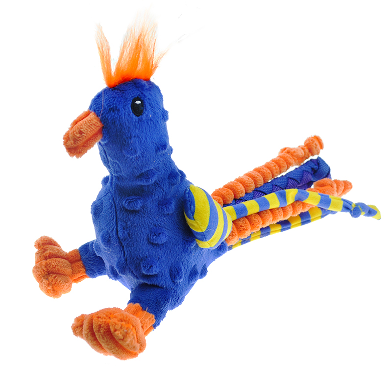 ПР0050337 Игрушка для собак Meadow Птица с пищалкой плюш 18см CHOMPER 