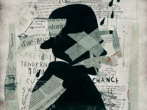 MOMENTI Авторский художественный принт Crazy home paintings