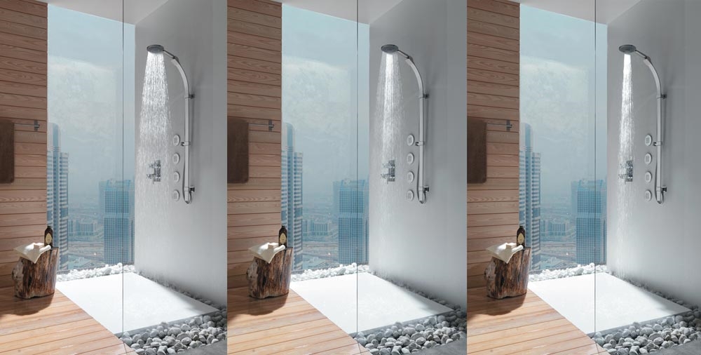 D47004 Душевые комплекты DINAMICA/3 Ø 140 mm BOSSINI  - Вид №2