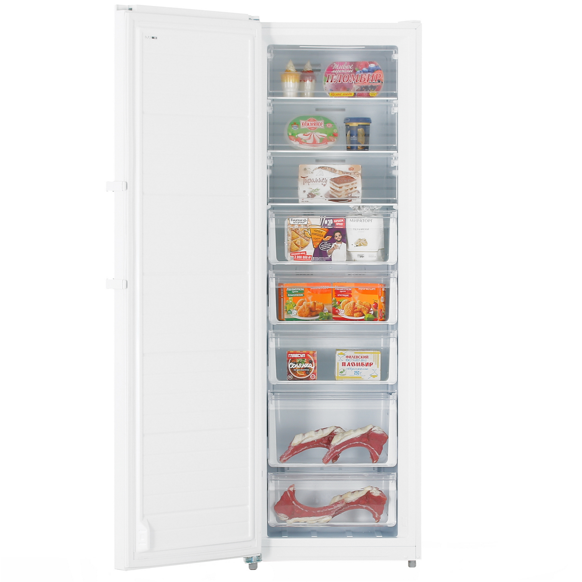 5408496 Морозильный шкаф  DEXP F4-28AMA белый STDN-0032152 - Вид №5