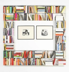 KRIPTONITE Модульный настенный книжный шкаф из алюминия