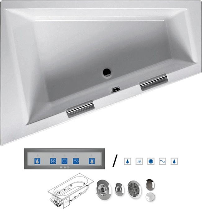 BA9000500000000_pro6 Ванна Riho Doppio Santreyd - Вид №3