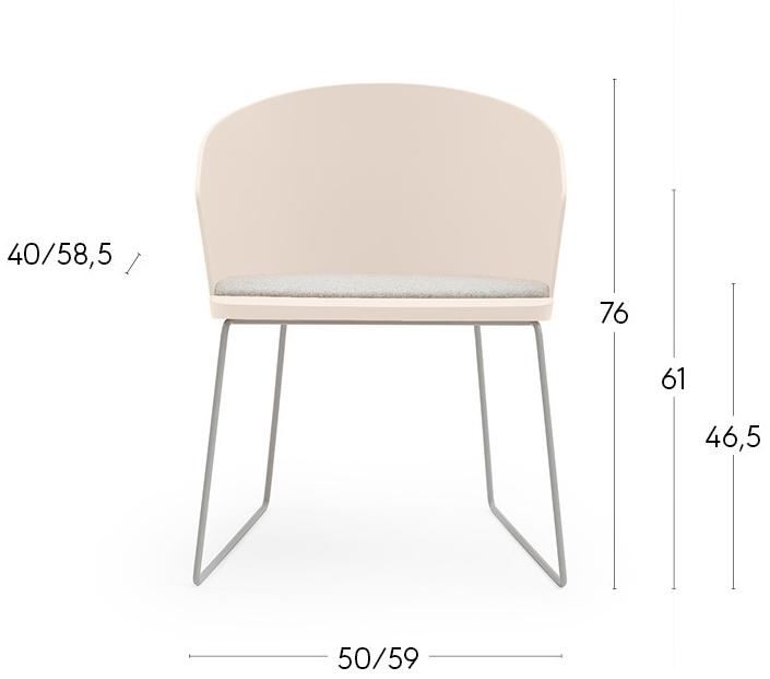 Billiani Кресло ясень с мягким сиденьем Fitt hug 051 - Вид №1