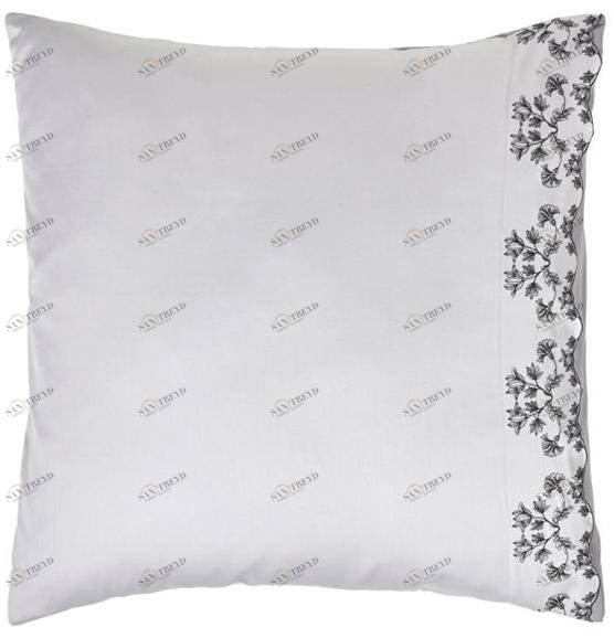 Alexandre Turpault Наволочка, вышитая из хлопка с цветочными мотивами Rhapsody sun-id-1512418