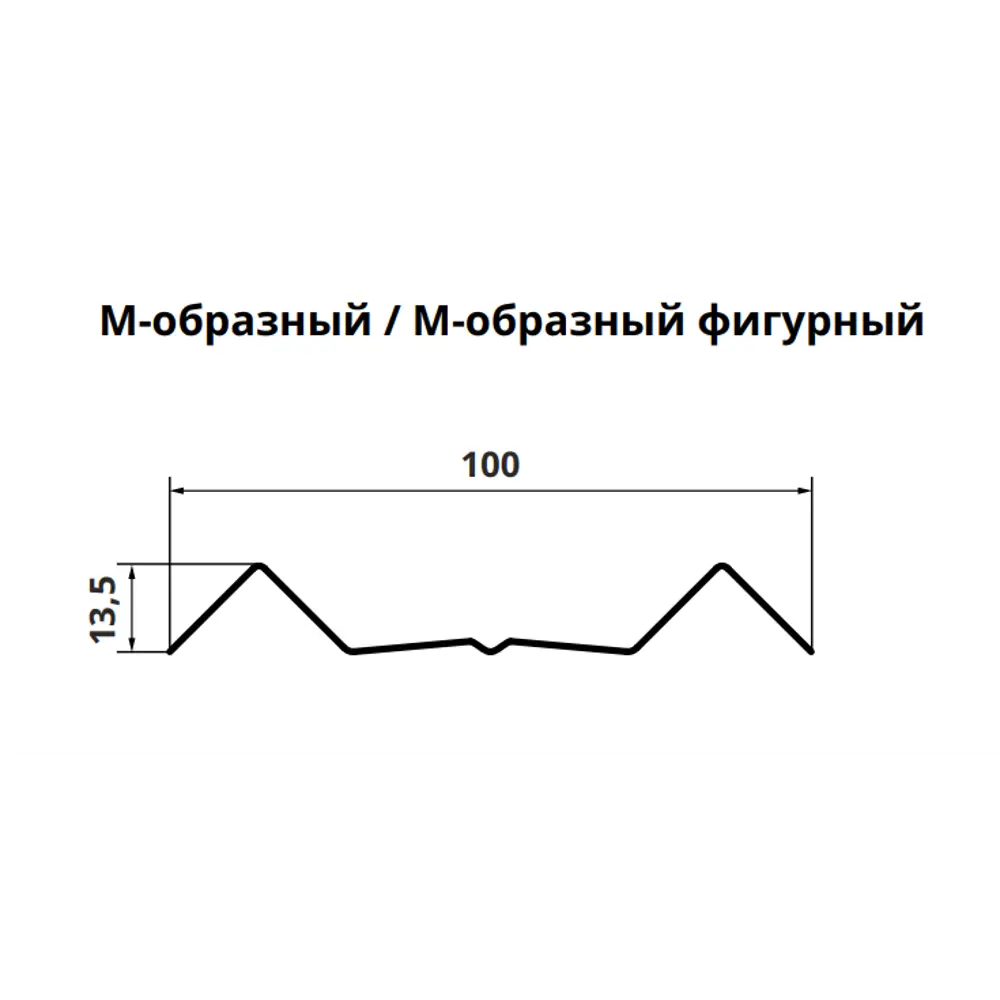 Santreyd Фигурный металлический штакетник с полимерным покрытием 1,5 м зеленый 84319473 STLM-0048440 - Вид №3