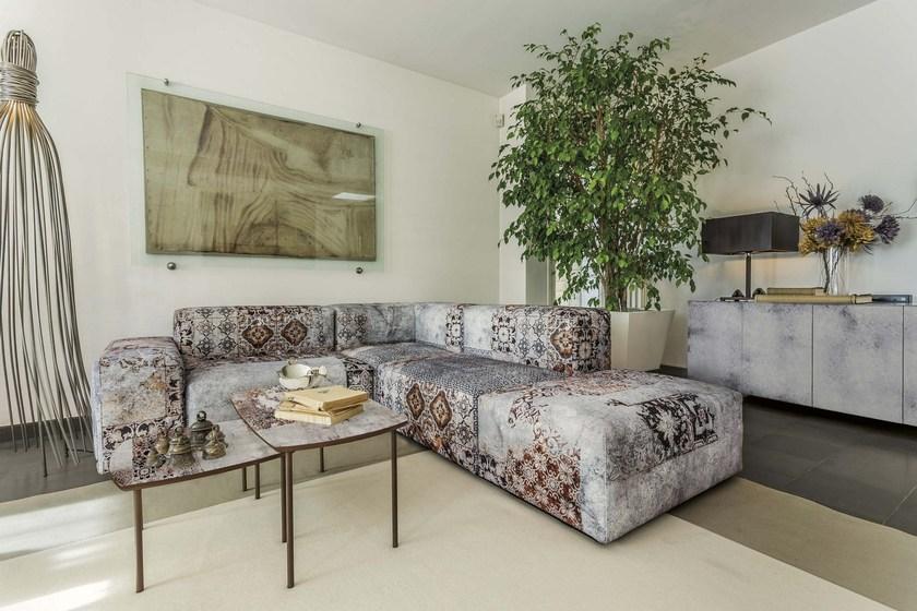 MOMENTI Модульный угловой диван из ткани Crazy home furniture - free art sun-id-1410254 - Вид №3