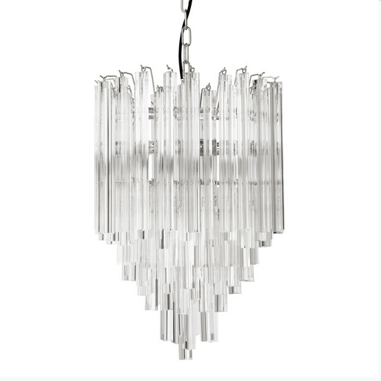 Люстра Salerno от Eichholtz прозрачная 109533 EICHHOLTZ ДИЗАЙНЕРСКИЕ, EICHHOLTZ 060647 Прозрачный  - Вид №3