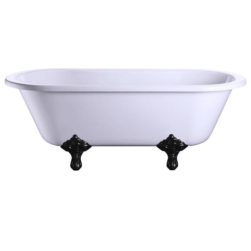 Ванна акриловая Windsor двусторонняя с ножками E11 BLA Windsor Burlington E3, E11 BLA - Вид №1