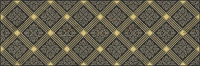 Royal Декор чёрный 20х60 Laparet ADB48360045