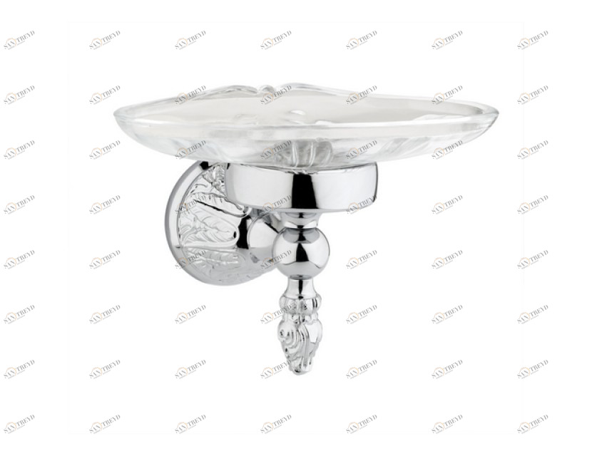 230078.B000.01 Подставка для мыльницы с кристаллом Золото 24К Mestre Versailles