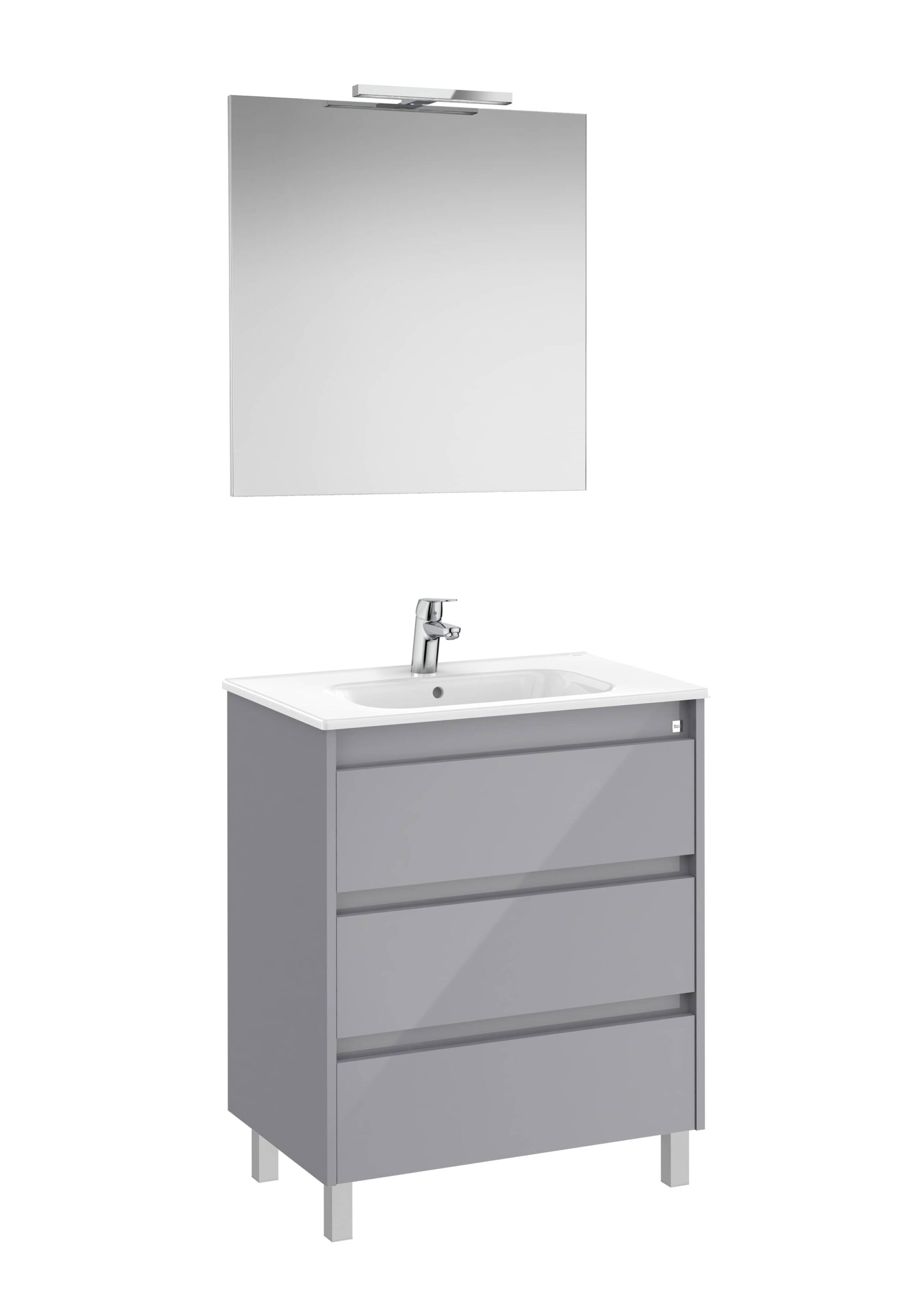 Деревянный напольный умывальник с зеркалом Roca Tenet ARCH-00150422 - Вид №4