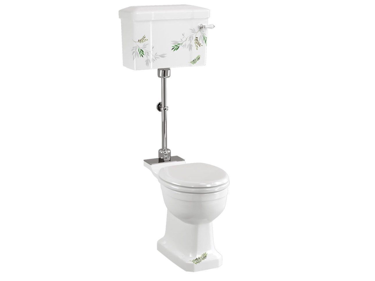 Напольный туалет с внешней кассетой Burlington На заказ ARCH-00145126 - Вид №3