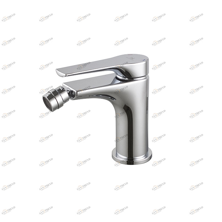 Смеситель для биде, однорычажный, 3/8 дюйма. Керамический картридж Ø35 мм. Длина шлангов 390 мм. Со съемным сливным набором 1 1/4 ”. Аэратор «Плюс». Скорость потока 6 л / мин. при 3 барах.  Curve NOKEN 100258810  CHROME 